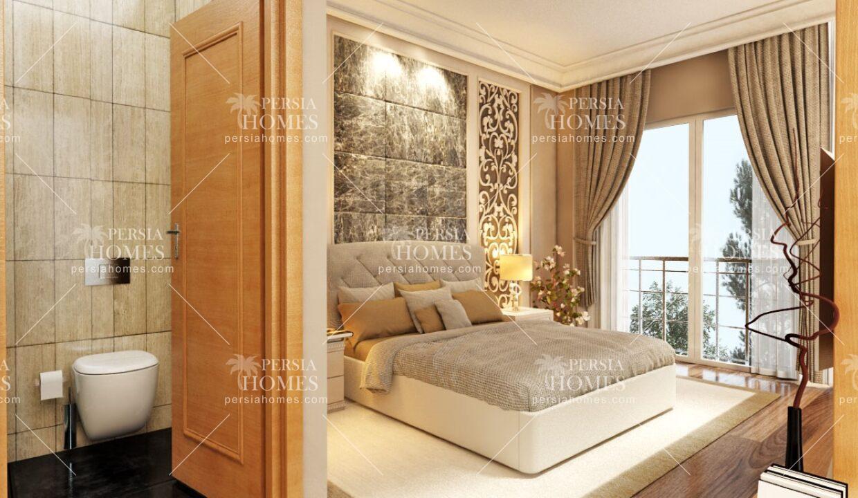آپارتمان های فروشی با دید پانوراما به دریا بویوک چکمجه استانبول اتاق خواب 1