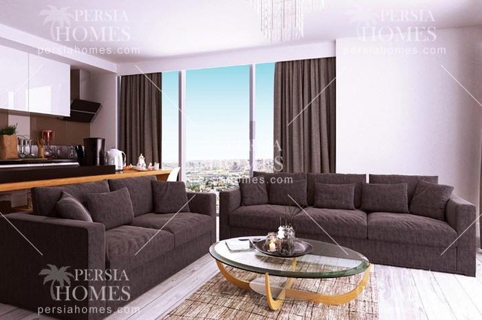 خرید آپارتمان اداری و تجاری با مواد و مصالح درجه یک در باجیلار استانبول سالن 5