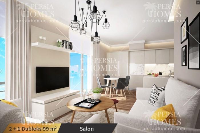 خرید منزل آپارتمانی فروشی با خدمات گسترده در بشیکتاش استانبول سالن 5