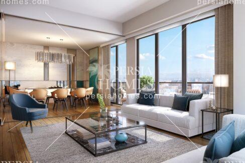 خرید واحدهای آپارتمانی جهت راه اندازی مشاغل در کاییت هانه استانبول سالن
