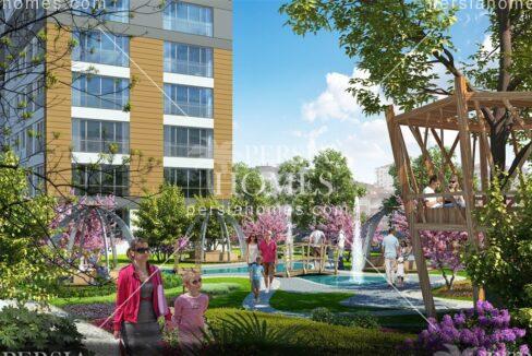 خرید ملک مسکونی از ویژه ترین و خاص ترین پروژه در منطقه کادیکوی استانبول محوطه