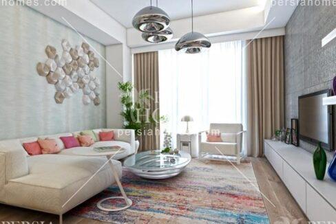 فروش آپارتمان های مسکونی و تجاری در مرکز منطقه باشاک شهیر استانبول سالن
