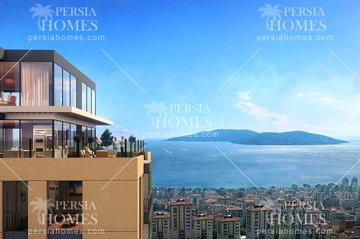 خرید خانه در با ارزش ترین مکان خط جاده ساحلی در کارتال استانبول نمای بیرونی 2