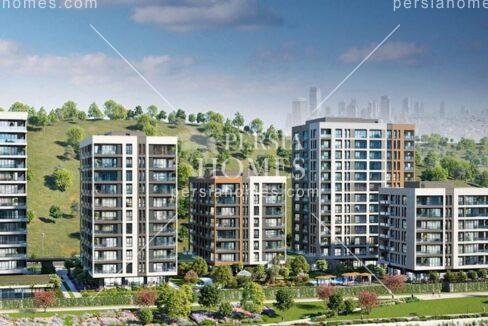 خرید آپارتمان مسکونی و تجاری با دسترسی به بزرگراه های اصلی در کاییت هانه استانبول نمای بیرونی 2