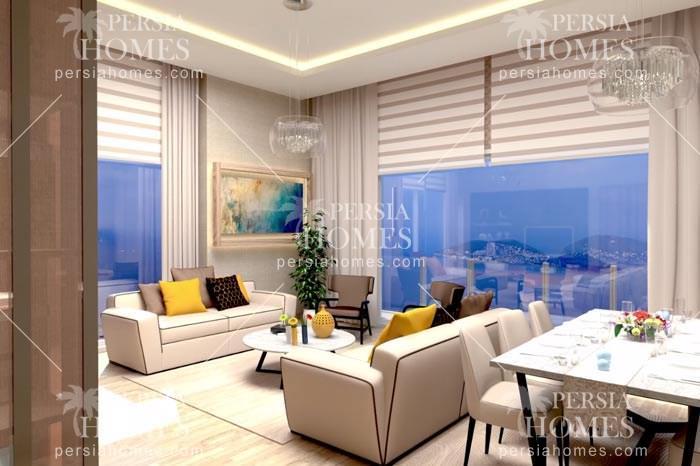 خرید آپارتمان فروشی با مفهوم کیفیت، آسایش و زندگی سالم در کارتال استانبول سالن 2