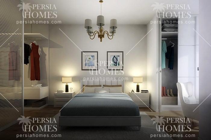 خرید آپارتمان های لوکس با کیفیت ساخت برندهای اروپایی در باشاک شهیر استانبول اتاق خواب