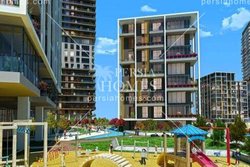 فروش آپارتمان های مسکونی و تجاری در مرکز منطقه باشاک شهیر استانبول محوطه 5