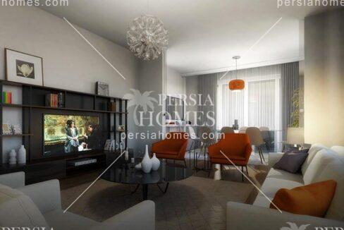 خرید آپارتمان های لوکس با کیفیت ساخت برندهای اروپایی در باشاک شهیر استانبول سالن 4
