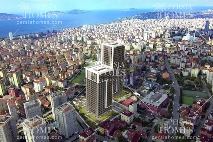 خرید آپارتمان فروشی با مفهوم کیفیت، آسایش و زندگی سالم در کارتال استانبول نمای کلی