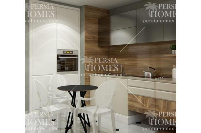 خرید آپارتمان از مجموعه ای لوکس و مجلل با رویکرد تحول شهری در بی اوغلو استانبول آشپزخانه