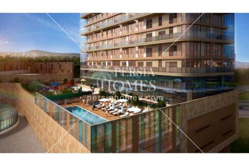خرید آپارتمان مسکونی اداری و تجاری از مجموعه ترکیبی در مال تپه استانبول نمای بیرونی 4