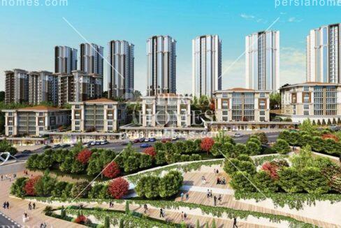 خرید آپارتمان با فرصت سرمایه گذاری سودآور در باشاک شهیر استانبول نمای کلی 2