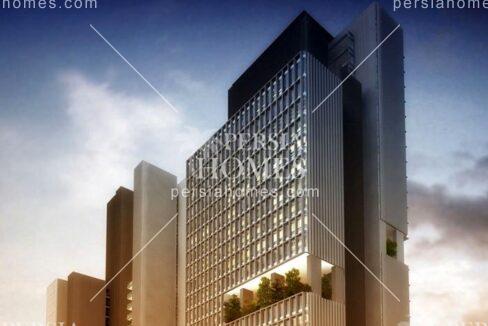 خرید آپارتمان لوکس با امکانات کامل در یکی از پروژه های نماد شیشلی استانبول نمای ساختمان 6