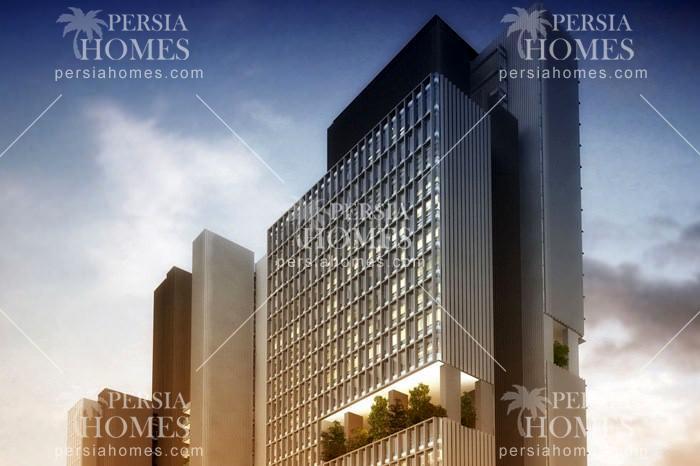 خرید آپارتمان لوکس با امکانات کامل در یکی از پروژه های نماد شیشلی استانبول نمای ساختمان 6