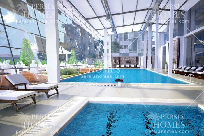 خرید آپارتمان با فرصت سرمایه گذاری سودآور در باشاک شهیر استانبول استخر