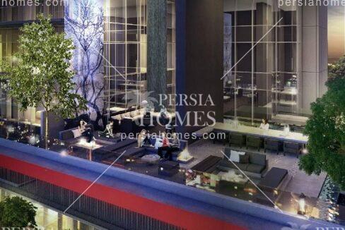 خرید آپارتمان مسکونی و تجاری مشرف به منظره بوسفر در شیشلی استانبول لابی 2